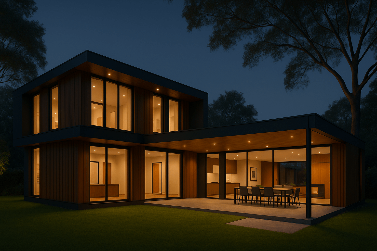 Modern building background